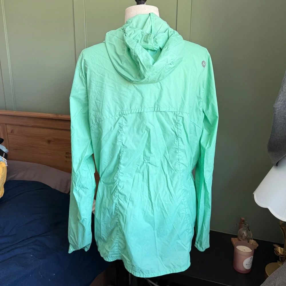 Marmot Women's Mint Green Light Weight Jacket - Picture 6 of 7